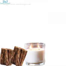 wood tone home and hotel candle fragrance